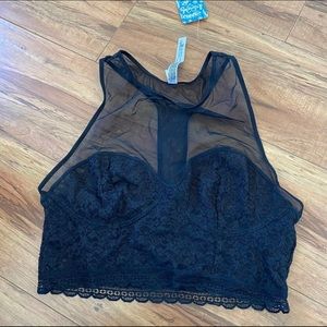 Free People Stay With Me Longline Bralette